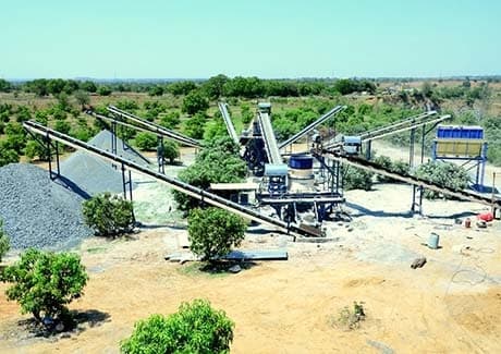 250 TPH Limestone Crushing Plant
